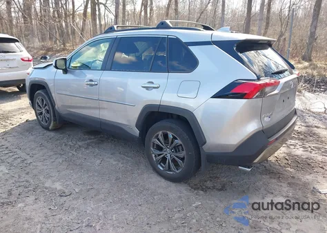 2022 Toyota Rav4 Hybrid Limited из США, поврежденный, VIN JTMD6RFV8NJ017198